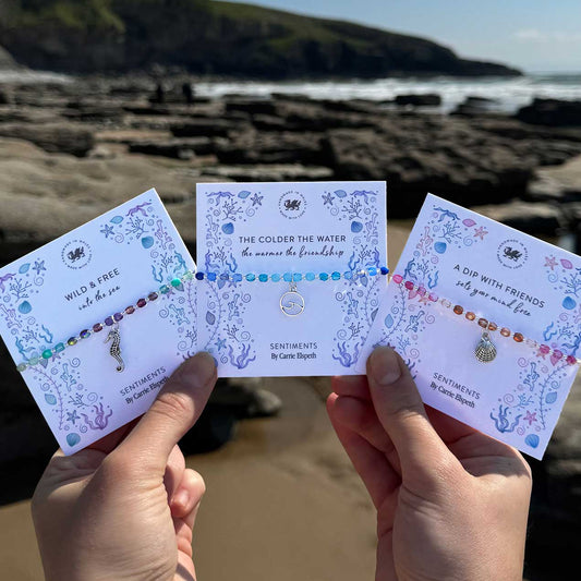 Wild Swimming Sentiment Bracelets