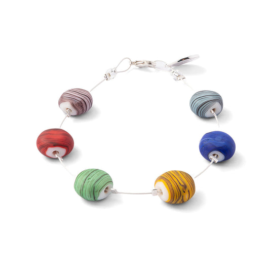 Rainbow Strata Bracelet