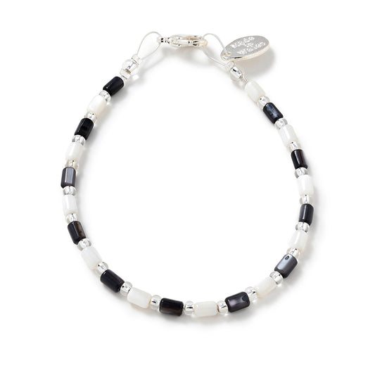 Monochrome Seashell Bracelet