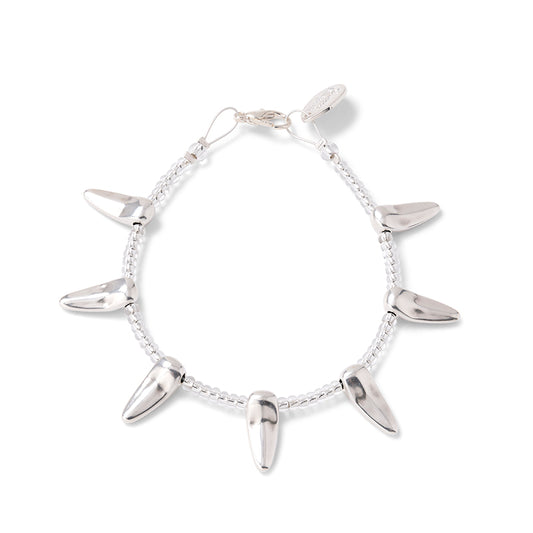 Silver Strings Bracelet