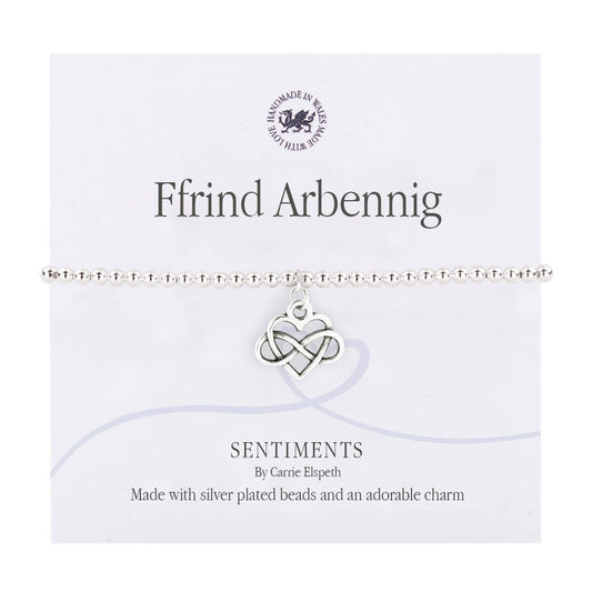 Ffrind Arbennig Sentiment Bracelet