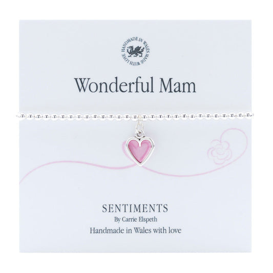 Wonderful Mam Sentiment Bracelet