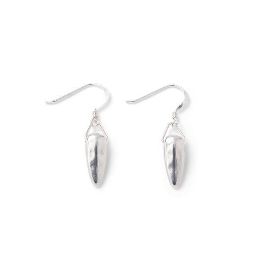 Silver Strings Earrings