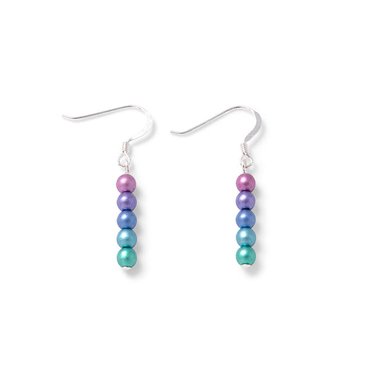 Rainbow Pearl Earrings