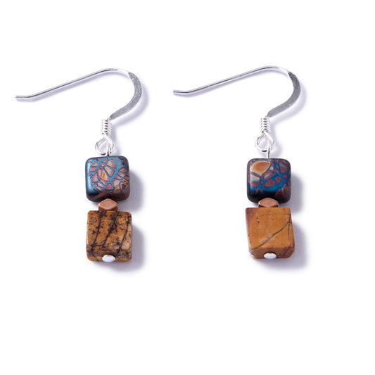 Luxe Jasper Earrings