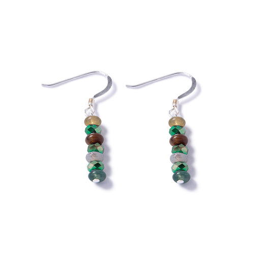 Moss Agate Earrings