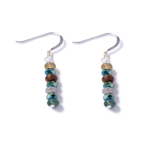 Moss Agate Earrings