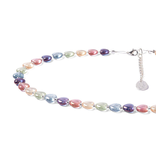 Lustre Hearts Necklace