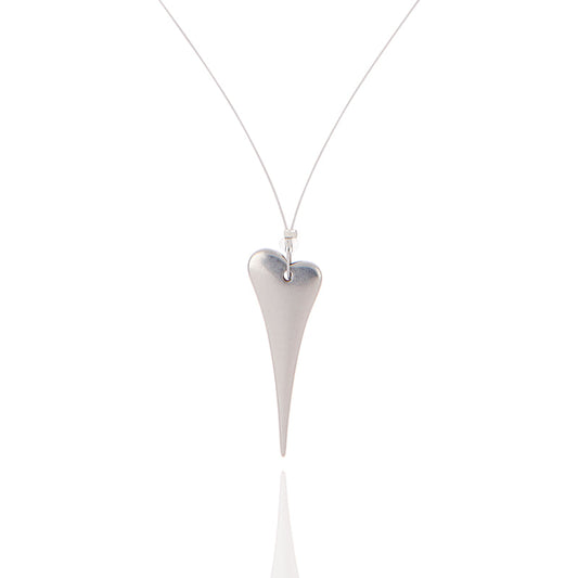 Elongated Heart Pendant