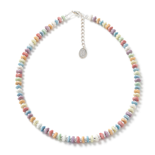 Summer Waves Agate Necklace