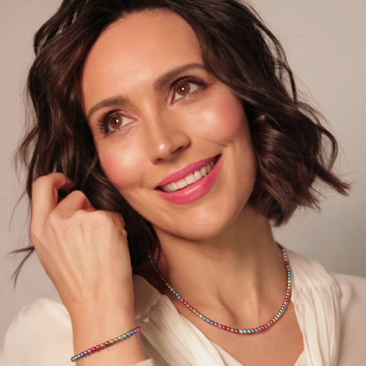 Pearl Rainbow Necklace