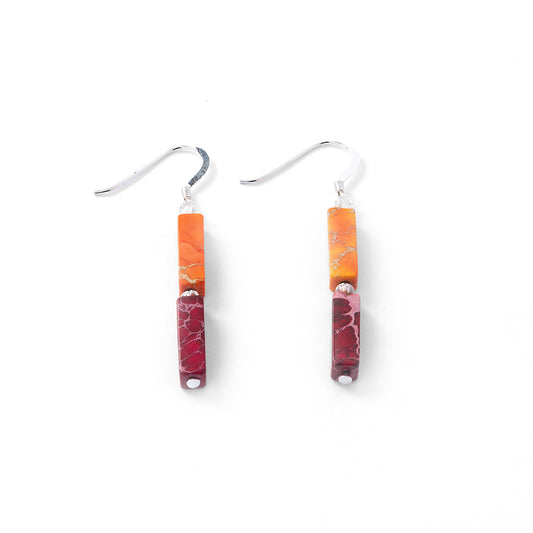 Rainbow Jasper Earrings